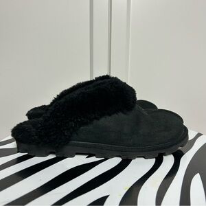 Ugg coquette black slippers